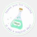 Search for magic party stickers Colourful