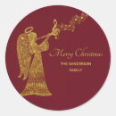 Search for golden angel stickers Elegant