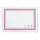 Search for modern minimalist pillowcases Initials