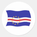 Recherche de le cap vert autocollants Drapeau