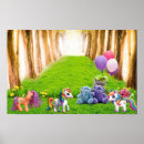 Search for unicorns posters For kids