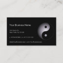 Recherche de yin yang business cards Massage