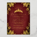 Search for enchanted quinceanera invitations Tiara