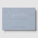 Search for dusty blue guest books Gold