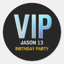 Search for thirteen birthday stickers 13 years old