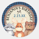 Search for lumberjack birthday stickers Bear