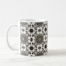 Search for white floral pattern mugs Black