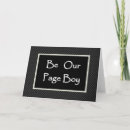 Search for page boy invitations Black and white