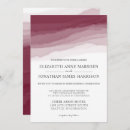 Search for burgundy and grey wedding invitations Watercolor