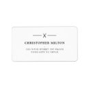 Search for stylist return address labels White