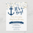 Search for little sailor baby shower invitations Navy