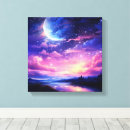 Search for pink sky canvas prints Stars