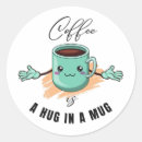 Search for caffeine addict stickers Latte