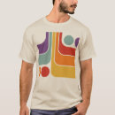 Search for retro geometric patterns tshirts Mid century modern