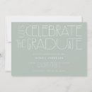 Search for mint green graduation invitations Grad party