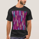 Recherche de plumes colorées tshirts Abstrait