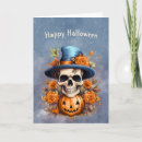 Search for pumpkin halloween cards Blue