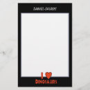 Search for dinosaur stationery paper For kids