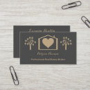 Recherche de luxury real estate business cards Simple