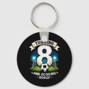 Search for 8th birthday keychains Player