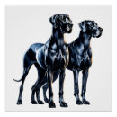 Search for great dane posters Watercolor