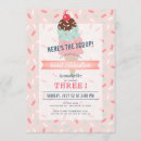 Search for ice cream sundae invitations Girl