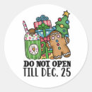 Search for opening stickers Christmas tree