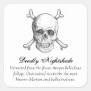 Search for deadly stickers Poison