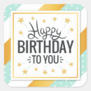 Recherche de note collante autocollants Anniversaire