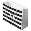 Search for black and white striped gift bags Simple