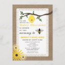 Recherche de burlap baby shower invitations Bébé