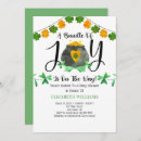 Recherche de irish baby shower invitations Pot d'or