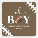 Search for football stickers Baby shower
