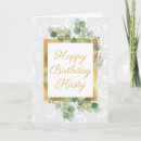 Search for watercolour birthday cards Gold foil