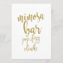 Search for mimosa invitations Gold