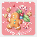 Search for gingerbread stickers Blue