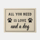Search for dog paw print doormats Funny