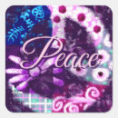 Search for purple peace stickers Abstract