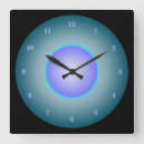 Search for blue neon clocks Purple