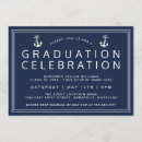 Search for nautical graduation invitations Coastal