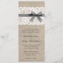 Recherche de verticales 10x23 mariage invitations Cru