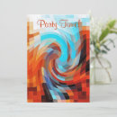 Recherche de grippe cartes postales Abstrait