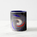 Search for cosmic mugs Blue