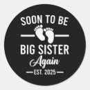 Search for big sister to be stickers Mom
