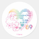 Search for retro mermaid stickers Surf princess