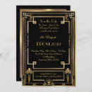 Search for black gold prom invitations Affordable