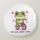 Recherche de grenouilles mignonnes coussins Illustration de grenouille