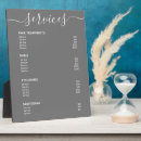 Search for menu plaques Salon
