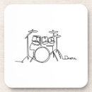 Recherche de instrument dessous de verres Tambours