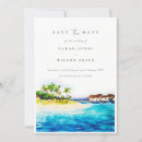 Search for palm tree save the dates Modern elegant
